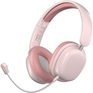 무선 헤드셋 블루투스 게이밍 대형 파워 헤드셋SYT1 블루 게임 전용 플러그인 마이크 포함, Sy-t1 Pink (With Plug-in Micro, 1개