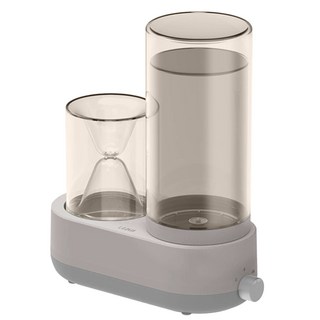 공식인증점 르젠 가열식 가습기 LZHD-1600G 저전력 180W 모래시계 유리 딥그레이