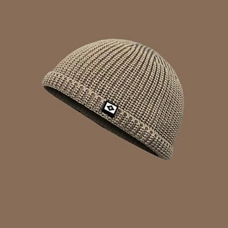 투니스 캐주얼 단색 숏 비니