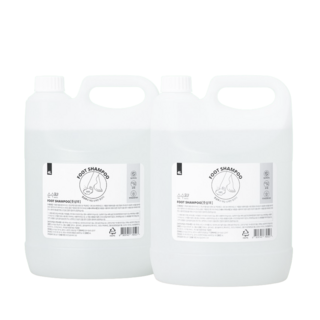 순수일상 풋샴푸 벚꽃향, 4L, 1개, 2개입