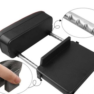 차량 운전석 틈새 팔받침 쿠션형 자동차 수납 보관함 편안한 중앙 콘솔, 1개, 브라운