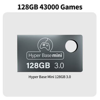 Batocera 37.linux 시스템 128GB 휴대용 USB 3.0 디스크 70개 이상의 에뮬레이터 PS3PS2PSPX BOX3DO 플러그 앤 플레이용 43000개 이상의 레트, [01] 128G Disk, 1개