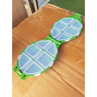 鄭哥釣具 F.S. 豐收漁具 忍者龜造型配件收納盒 零件盒 工具盒 魚鉤收納盒 密封式 釣魚收納盒 釣具收納, 1個