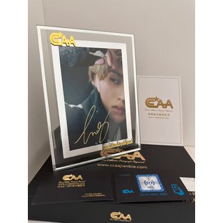 蔡徐坤 簽名照 附CCAA認證 禮盒裝 收藏送禮, 4, 樣式