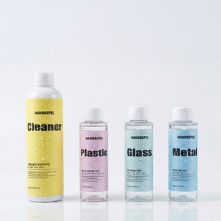 나노리펠 홈실속세트 대용량 싱크대 상판 수전 샤워부스 거울 셀프 나노 코팅제