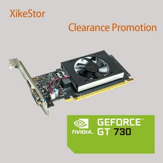 GT 730 그래픽 카드 64 비트 GDDR5 비디오 nVIDIA Geforce GPU PCIE x8 2.0 2GB