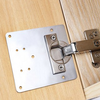 4p/8p/16p 싱크대 경첩 보강판 셀프 수리 세트 댐퍼 댐핑 찬장 문짝, 8개