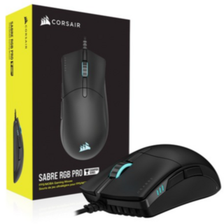 커세어 SABRE RGB PRO 게이밍 마우스, Black (검정), RGP0082