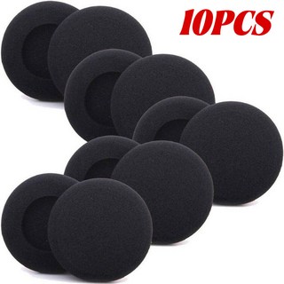 헤드셋 이어패드 호환 교체용 폼 이어 패드 쿠션 헤드폰 소프트 보호 슬리브 이어폰 일회용 스폰지 커버 50 개 30 10, 10개, 없음, 2) 10PCS - Width 3.5cm