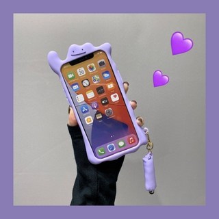 米斯 卡通百變怪手機殼 適用iPhone14Pro Max手機殻 12蘋果13pro耳機套 手機保護周邊