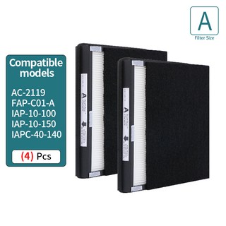 교체용 HEPA A 사이즈 필터 Filtrete FAPC0A 및 Idylis AC29 IAP4040 IAP050 장치 2 팩, 01 A22, 2개