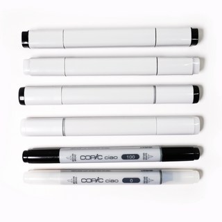 時代中西畫材 COPIC一代方桿/二代橢圓桿麥克筆 單支, 1個, 1代方桿 - 0