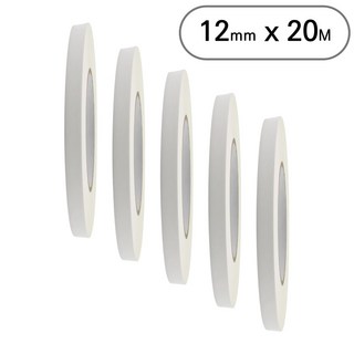 아트위브 마스킹 테이프 종이테이프 아이보리 12mm, 5개