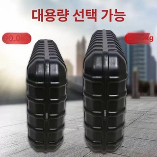 자동차 지붕 물통 물탱크 청수통 저장 버킷 대용량, 1개, 130.0kg 물탱크 호스 5m 분사기