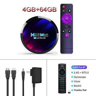 WOOPKER TV BOX 13 16GB RO 쿼드 H96 코어 8K 2GB BT5 플레이어 미디어 음성 CHIP 3528 RK3528 박스 MAX WIFI6 안드 셋톱, 44) Au 플러그  4G64G G20S Pro BT, 1개
