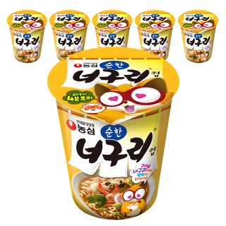 NONGSHIM 農心 碗裝海鮮烏龍湯麵 63g, 6入