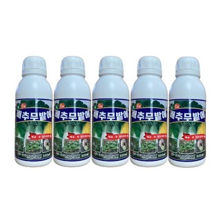 농사이야기 배추무밭에 500ml 5병세트 김장 배추 무우 전용 비료 붕사 비료 복합, 5개