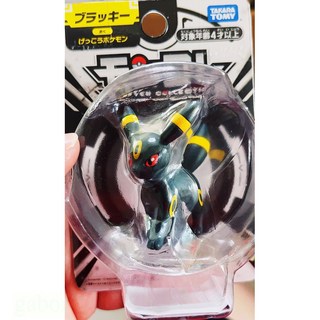 TOMY 正版 紫朱 新版 日月暗月伊布 mc口袋妖怪 寵物小精靈 寶可夢 EMC-10 EX手辦玩具, 1個