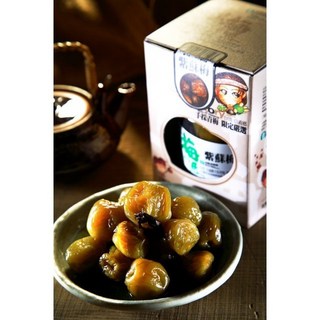 信義鄉農會 紫蘇梅 Q梅 陳年梅 茶梅 話梅 500g 易開罐, 1個, 紫蘇梅500g有湯汁超取限8缶酷澎20缶