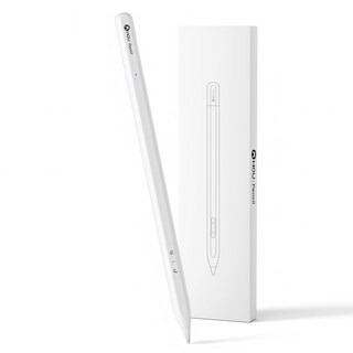 HOU 아이패드 호환 펜슬 애플 펜슬 기능키 숨겨진 Type-C 충전포트 터치펜 아이패드 프로11/12.9/13인치 에어M2 M3 에어6/5/4세대 아이패드 10/9/8세대, 1개, 올 화이트