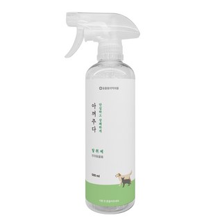 아껴주다 저자극 반려동물 탈취제 500ml (강아지 고양이 냄새 제거), 3개