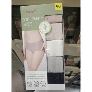 트라이엄프 모달 미디 팬티5매 90-100 여성속옷 삼각 여자솏옷 편안한속옷 코스트코