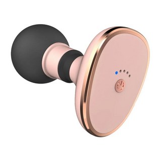 라이브러리 미니 전기 근육 이완 마사지기 포켓 파시아 바디용 경추 허리 어깨 목 피트니스, 1개, 색상: 3. 핑크