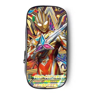 孫悟空賽羅奧特曼英雄傳小學生兒童筆袋男孩子鉛筆盒大容量文具盒doly, 咖啡色 29號筆袋, 1個