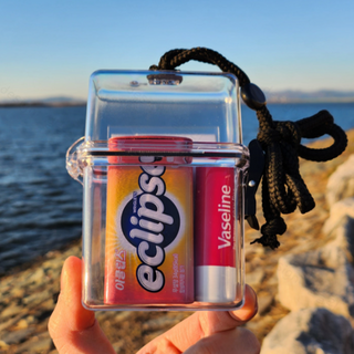 투명 목걸이 보관함 립밤 립스틱 전담 포카 케이스 지갑