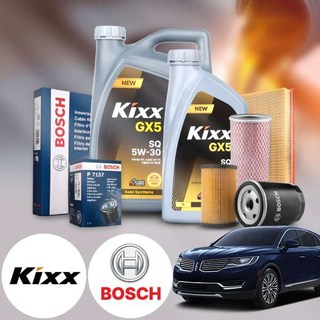 링컨 MKX(07~15) 3.7 가솔린 킥스 GX5 SQ 5W30 엔진오일필터세트 6리터