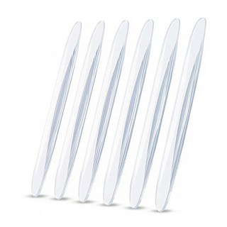 니즈팩 티안나는 자동차 문콕방지 실리콘 도어가드, 6개, 투명