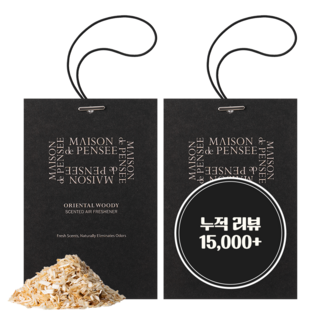 메종드펜세 퍼퓸 에어 프레셔너 20g, 2개, 오리엔탈우디