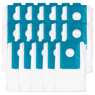 키즈아이 호환 삼성 비스포크 제트봇 먼지봉투 스팀 청소기 VCA-RDB95B, 17개, 제트봇봉투