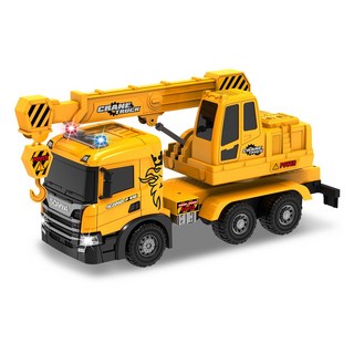 스카니아 크레인 중장비 트럭 장난감 대형, 1개
