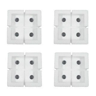 스티로폼 모서리 보호대 10cm x 10cm 두께 2.5cm 낱개16개, 1세트