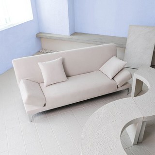 [텐스페이스] 휴 어반 소파베드 쿠션두개포함 LA71R (착불), 색상:아이보리[LA71R]