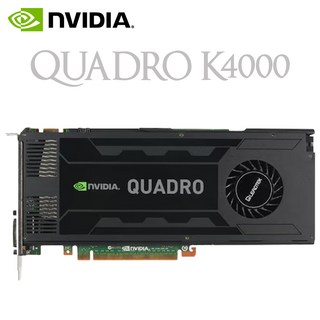 NVIDIA 쿼드로 Quadro K4000 D5 3GB 작업용 그래픽카드