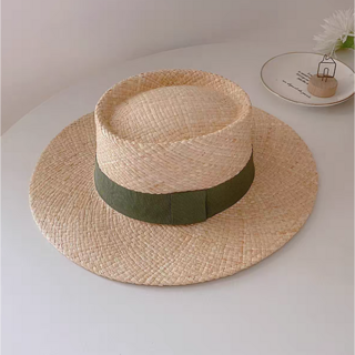 느와드코코 천연소재 라피아햇 여름 라탄 중절모 파나마햇 모자