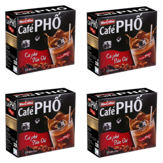 맥커피 카페포 베트남 아이스 밀크 커피 Maccoffee, 4박스, 10개입