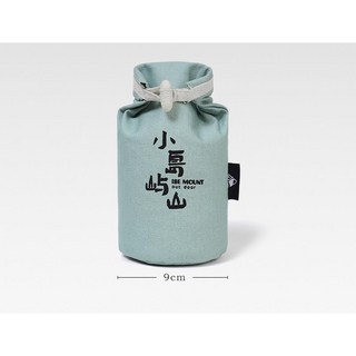 Baby童衣 戶外露營糧食米袋子 漏斗口 木扣束口不易灑 大容量 帆布收納袋 11581, 1個, 綠色帆布收納袋