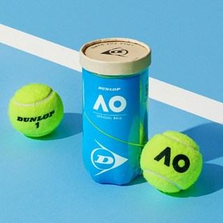던롭 테니스공 AO 호주오픈 시합구 2볼입 10캔 동호회 클럽 테니스대회 테니스시합 공인구, 10개