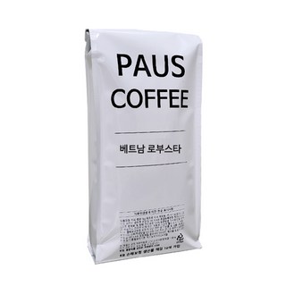 파우스커피 베트남 로부스타 G1 원두커피, 500g, 1개, 에스프레소(고움)