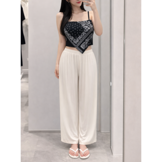 페이즐리 튜브탑 나시 스카프 탑 비치웨어 워터밤 바캉스 4color