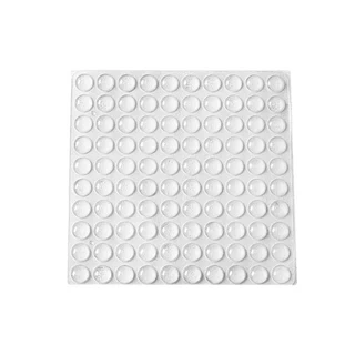 실리콘 쿠션 매트 자체 접착 패드 블랙 또는 클리어 고무 피트 캐비닛 플러그 범퍼 도어 1 개, [10] 15x2mm 50pcs, 1개