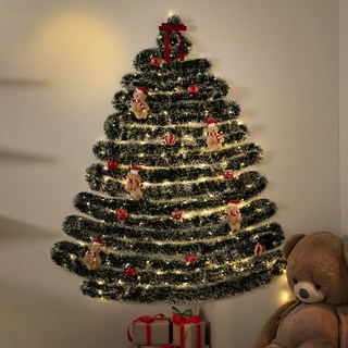페어홈 크리스마스 전구포함 풀세트 대형 벽트리 장식