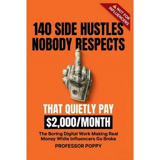 (英文圖書)140 Side Hustles Nobody Respects (That Quietly Pay $2 000/Month)： The Boring Dig... 平裝版, Professor Poppy, 英文
