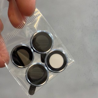 17PRO 燒鈦色鏡頭保護貼，適用於i17/i16/17promax，防刮耐磨，高清透光，保護您的手機鏡頭, 1個, 13Pro/13ProMax-藍色