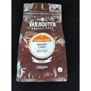 糖軒町 梵豪登苦甜巧克力風味水滴 250g分裝/1kg原裝 耐烤巧克力豆, 1個, 1kg, 1kg