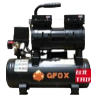 風霸GFOX雙汽缸2馬力10公升無油靜音空壓機 空氣壓縮機 木工噴漆修補, 單色, 1個