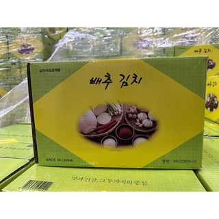 중국산 수입 배추김치 5kg 갓담근것 같은 생생김치 포기 배추김치 5kg, 1개